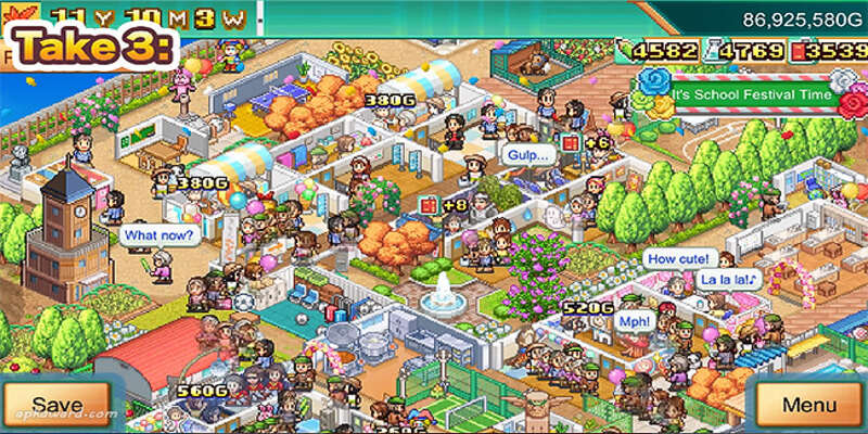 Cùng Pocket academy 3 mod apk mở ngôi trường học ước mơ nào 