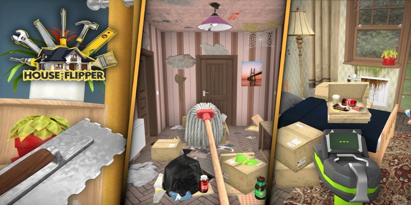 House Flipper mod apk - Căn nhà mơ ước của chính bạn