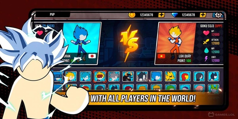 Super stickman dragon warriors mod apk - Lối chơi đơn giản dễ sử dụng