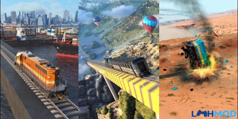 Train ramp jumping mod apk - Cách chơi game đơn giản 