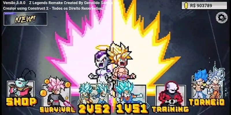 Z legends 2 mod apk - Nơi thể hiện kỹ năng cá nhân đỉnh cao