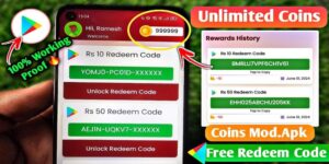 Free redeem code mod apk