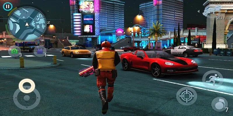 Gangstar 4 mod apk - Thế giới game đầy màu sắc